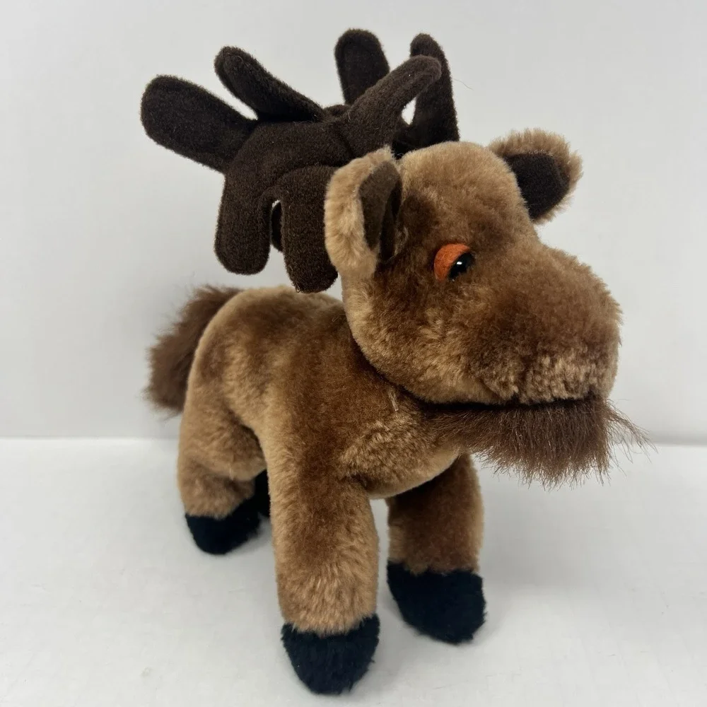 Russ Berrie Mounty Moose Plush 7